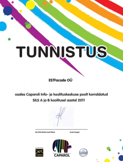 Caparoli tunnistus 2011